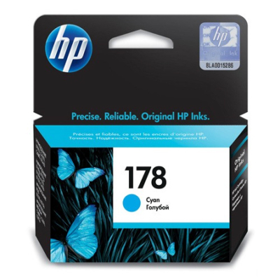 Картридж струйный HP №178 PS-B109/B209/B8553/C5383/C6383/D5463 Fax-C309 голубой ресурс 300стр