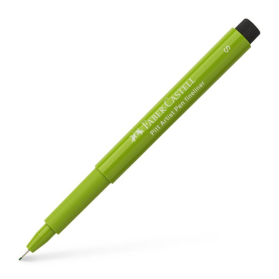 Ручка капиллярная художественная Faber-Castell Pitt® Artist pen d-0.3мм (S) зеленая майская