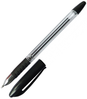 Ручка шариковая Dolce Costo 0.7мм  с резиновой манжетой черная