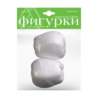 Заготовка для декорирования из пенопласта Hobby Time Яблоки h-8см 2шт