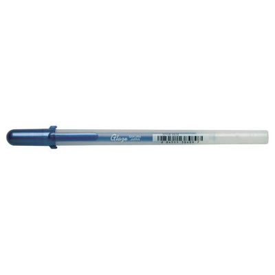 Ручка гелевая Sakura 0.8мм Gelly Roll Glaze голубая королевская