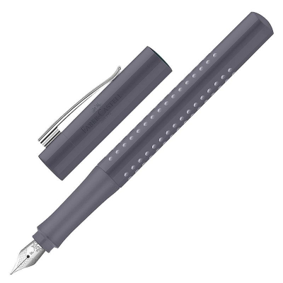 Ручка перьевая Faber-Castell Grip 2010 корпус 'Бархатный серый'
