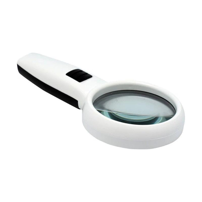 Лупа х10 d-95мм Lamark с LED подсветкой