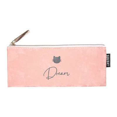 Пенал-косметичка deVENTE 21х 9х1см искусственная кожа на молнии 'My Dream'