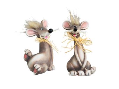 Мышь 9х17см Лесная 2 дизайна