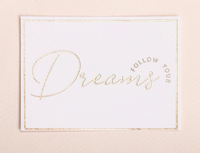 Открытка 8х6см Dreams