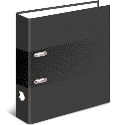 Папка файл A4&nbsp;&nbsp;75мм Attache 'Digital' черная