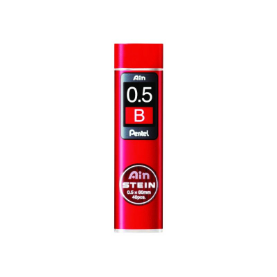 Грифель 0.5мм B Pentel 'Ain Stein' 40шт