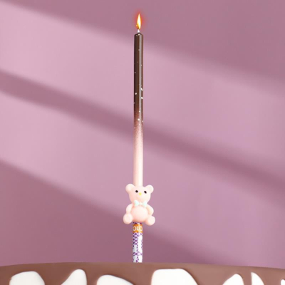 Свеча для торта Страна Карнавалия 'Мишка' 15см