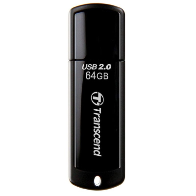 Флэш-драйв  64Gb Transcend Jet Flash 350 черный