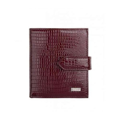 Портмоне женское Esse Элис Sherry кожа варан бордо