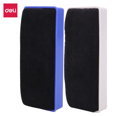 Губка для доски Deli&nbsp;&nbsp;14х6х5см магнитная цвета ассорти