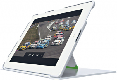 Чехол для iPad2/iPad3 Leitz Complete горизонтальный с подставкой и крышкой 2 угла наклона -15/62° белый