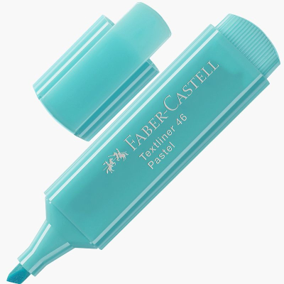 Текст-маркер Faber-Castell Textliner Pastel 1-5.0мм бирюзовый