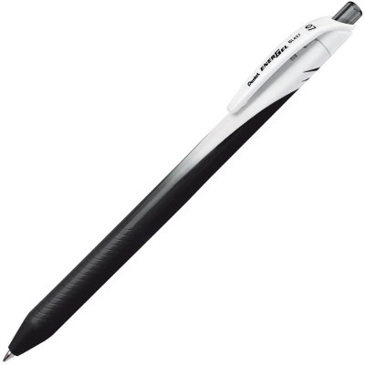 Ручка гелевая автоматическая Pentel 0.7мм 'EnerGel' одноразовая черная
